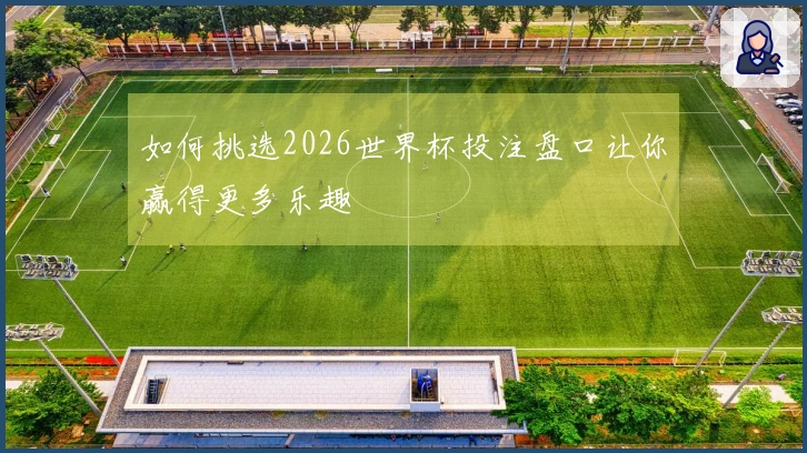 如何挑选2026世界杯投注盘口让你赢得更多乐趣