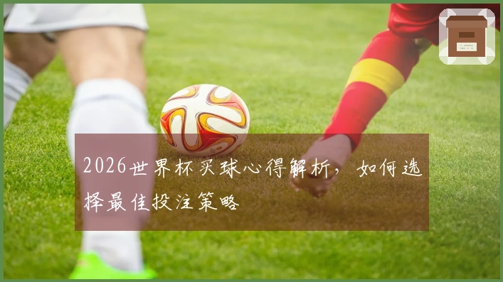 2026世界杯买球心得解析，如何选择最佳投注策略